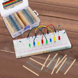 Set metaloslojnih otpornika 1/8W – 2600 komada (130 vrednosti) - Img 5