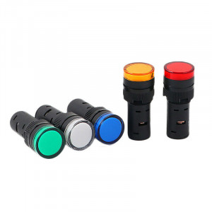 Signalna sijalica 230VAC 16mm crvena - Img 3