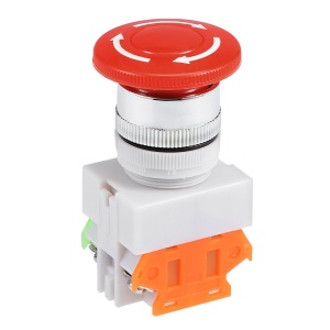 Sigurnosni Taster Pečurka za Hitno Zaustavljanje 22mm (Emergency Stop) - Industrijski STOP Taster 1NO+1NC 10A