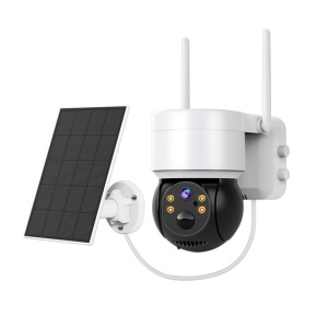 Solarna WiFi Kamera 4MP – Rotaciona PTZ Spoljna Kamera sa Solarnim Panelom