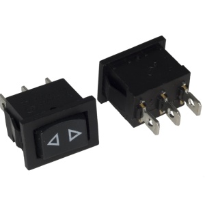 Taster 13x19mm 10A 250VAC ON-OFF-ON - Img 2