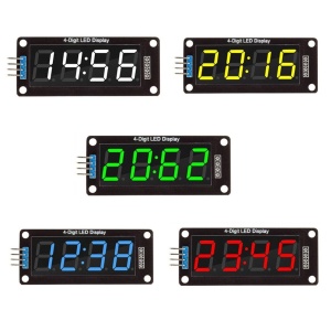 TM1637 LED Displej Modul 4 Cifre 0.56" za Arduino - Zeleni - Img 4