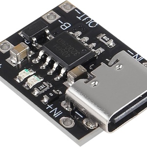 TP4057 Modul za punjenje Li-ion baterija sa USB-C konektorom i zaštitom (500mA - 1A)