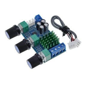 TPA3116D2 Digitalno Audio Pojačalo 2x80W sa Regulacijom Boje Zvuka (Treble/Bass/Volume)