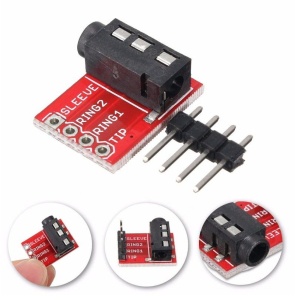 TRRS 3.5mm Stereo Audio Jack Breakout Modul - 4 pina - Img 1