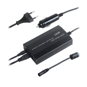 Univerzalni punjač za laptop 100W - Kućni i Auto adapter (12V / 220V)