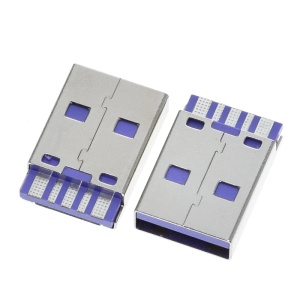 USB A Muški DIY Konektor za Lemljenje 65W 5A 5-Pin (Brzo Punjenje i OTG) - Img 5