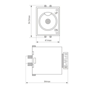 Vremenski rele ST3P 230VAC (1s/10s/60s/6m) - Img 2