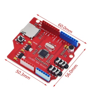 VS1053 MP3 Shield za Arduino - Audio Player i Snimač sa MicroSD slotom - Img 2
