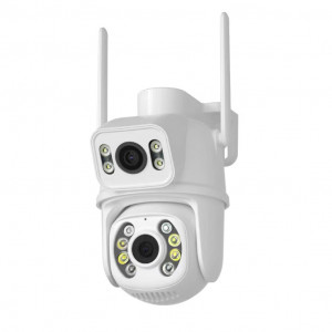 WiFi Kamera sa Dva Sočiva Dual Lens PTZ Spoljna 6MP - Img 1