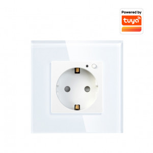 WiFi smart utičnica sa meračem potrošnje uzidna WFZU-W01/WH