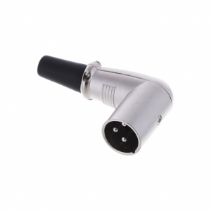 XLR M 3P za kabl ugaoni