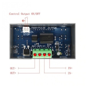 ZK-PP2K PWM i PULSE Regulator Brzine DC Motora i Generator Signala sa LCD ekranom 8A 150W - Img 4