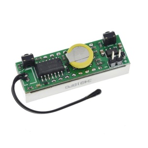 3-u-1 Digitalni Sat, Termometar i Voltmetar za Auto (Zeleni LED) - Img 6
