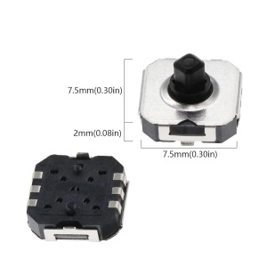 5-smerni Navigacioni Taster SKRHABE010 (Joystick) SMD 7x7mm - Img 3