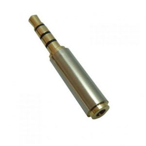 Adapter 3.5mm 4-pol M-2.5mm 4-pol F profi