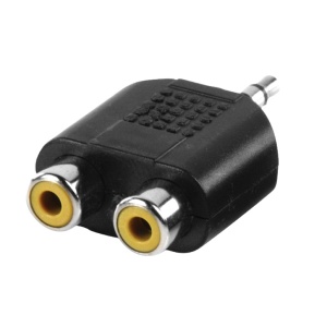 Adapter 3.5mm ST M-2xRCA F