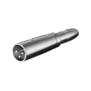 Adapter 6.3mm ST F -XLR 3P M