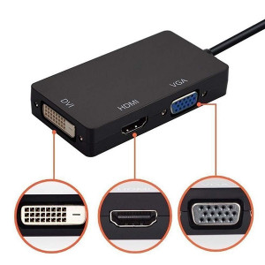 Adapter DisplayPort muški-HDMI/VGA/DVI ženski - Img 4