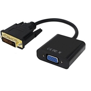 Adapter DVI-D (24+1) M-VGA F