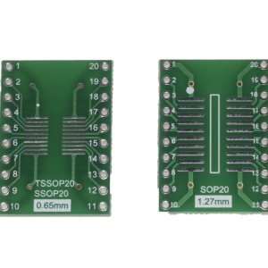 Adapter SOP20/SSOP20/TSSOP20 na DIP20