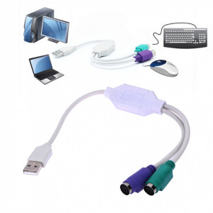 Adapter USB na 2x PS/2 za Tastaturu i Miša (Konverter) - Img 4