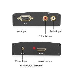 Adapter VGA F+2xRCA F-HDMI F sa napajanjem - Img 4
