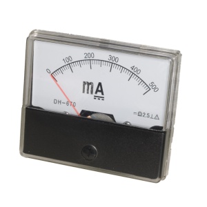 Ampermetar analogni DH-670 DC500mA