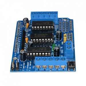 Arduino L293D Motor Drajver Šild (Shield) za DC i Steper Motore – Kontroler Motora - Img 5