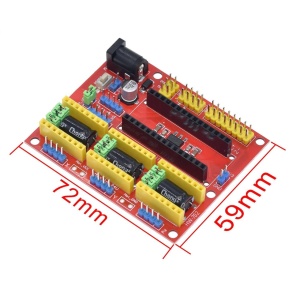 Arduino Nano CNC Shield V4 – Ploča za kontrolu 3D štampača i CNC mašina - Img 2