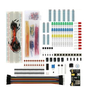 Arduino Set Elektronskih Komponenti 458 u 1 sa Prototipskom Pločom (830 tačaka) - Img 2
