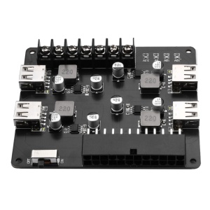 ATX Adapter Modul za Napajanje sa 4x USB Brzo Punjenje (3.3V-12V) - Adapter Ploča za Računarsko Napajanje - Img 7