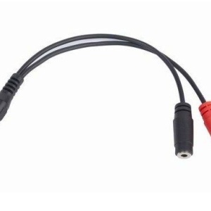 Audio Adapter 3.5mm (muški) na 2x 3.5mm (ženski) za Slušalice i Mikrofon