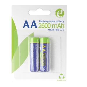 Baterija punjiva NiMh AA 1.2V 2600mAh ENERGENIE blister 2/1