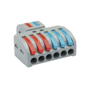 Brza spojnica (klema) sa polugom 2/6 - Razdelnik 0.5-4mm² 32A