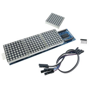 Četvorostruki LED dot matrix modul 8x8 crveni - Img 4