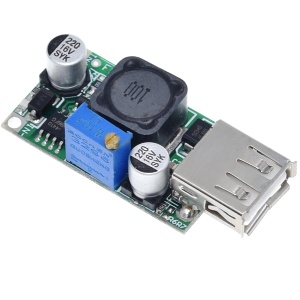 DC-DC Boost Converter Step-Up modul 2V-6V na 3.3V-9V 2A sa USB izlazom - Podesivi Step-Up naponski regulator za Li-ion baterije - Img 5