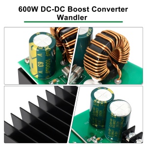DC-DC Step-Up Boost Konverter 600W 10-60V na 12-80V - Img 3