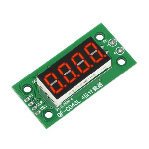 Digitalni Brojač Impulsa 0-9999 sa LED Displejem DC 4-25V - Img 4