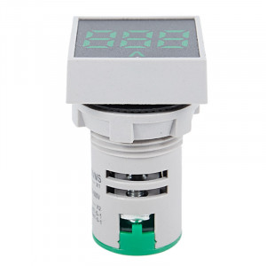 Digitalni LED voltmetar 60-500VAC 22mm zeleni - Img 7