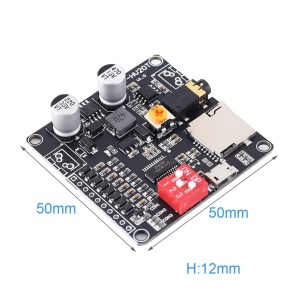 DY-HU20T V1.0 MP3 Audio Modul za Reprodukciju sa Pojačalom 20W DC 6V-35V MP3/WAV - Img 4