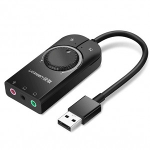 Eksterna zvučna USB kartica sa podešavanjem jačine zvuka - Img 1
