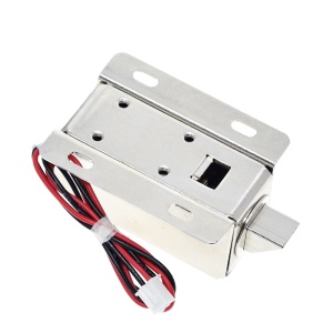 Elektromagnetna Solenoid Brava 12V 600mA (54x41x28mm) - Elektronska Brava sa Jezičkom za Ormariće i Fioke - Img 3
