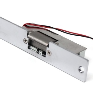 Elektromagnetni prihvatnik za vrata 12V DC – uska električna brava (150x28mm) - Img 3