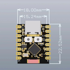ESP32-C3 SuperMini razvojna ploča sa WiFi i Bluetooth 5.0 vezom (Type-C) - Img 6