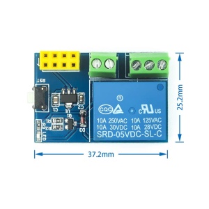 ESP8266 ESP-01S 5V WiFi Relej Modul 1 Kanal za Smart Home i Arduino - Img 5