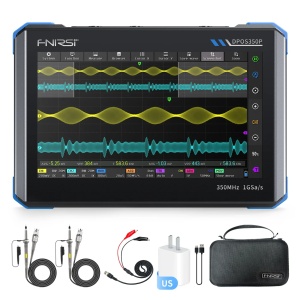 FNIRSI DPOS350P Digitalni Osciloskop 350MHz 1GSa/s - 4-u-1 Tablet Instrument