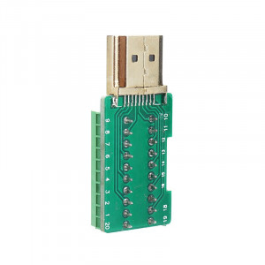 HDMI Muški Konektor sa Klemama na Šraf (Bez Lemljenja) - 20-pin na Terminal Blok sa Kućištem - Img 6