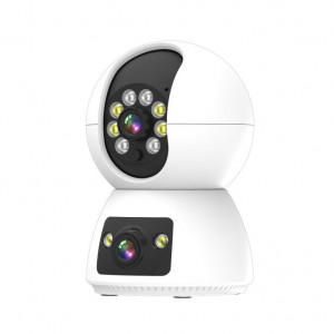 IP WiFi Smart Kamera sa dva objektiva - Dualna unutrašnja kamera 2MP+2MP - Img 2