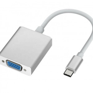 Kabl adapter USB C M-VGA F